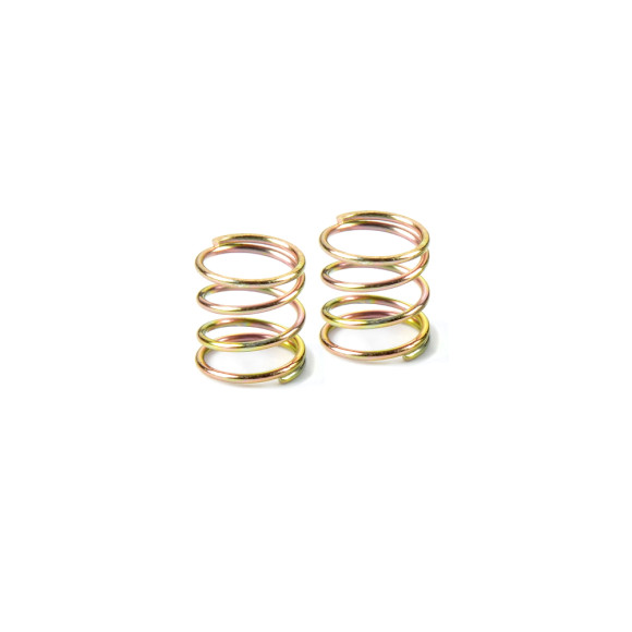 Front Coil Spring For 4mm Pin C 1.5-1.7 - Gold (2) - XRAY - 372186