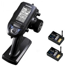 Radio Futaba 4PM PLUS + 2 x Récepteur R334SBS-E - FUTABA -01000074-C1
