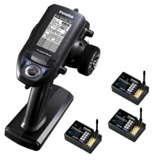 Radio Futaba 4PM PLUS + 3 x Récepteur R334SBS-E - FUTABA -01000074-C2
