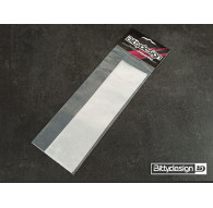 Alluminium tape stripe 200x50mm (x4) - BITTYDESIGN - BDATS20-4