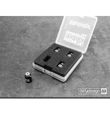 Plot de marquage carrosserie 1/8 Noir - BITTYDESIGN - BDBPMK8-B