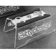 Plexiglass car stand 1/8 Off-Road - BITTYDESIGN - BDCSTD-1518