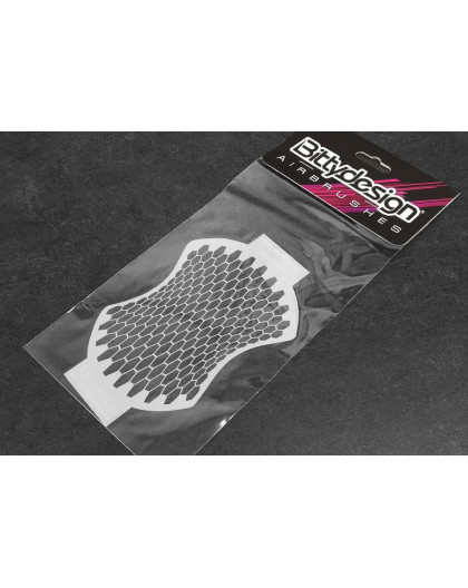 Vinyl stencil - Honeycomb V2 - BITTYDESIGN - BDSTC-003