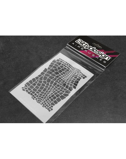 Vinyl stencil - Snake - BITTYDESIGN - BDSTC-009