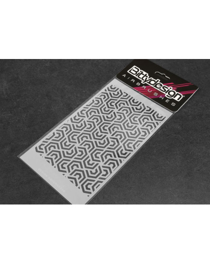 Vinyl stencil - Ipnotic V4 small - BITTYDESIGN - BDSTC-008S