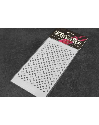 Pochoir Diamond Plate - BITTYDESIGN - BDSTC-019
