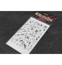 Pochoir Camo Artic - BITTYDESIGN - BDSTC-018