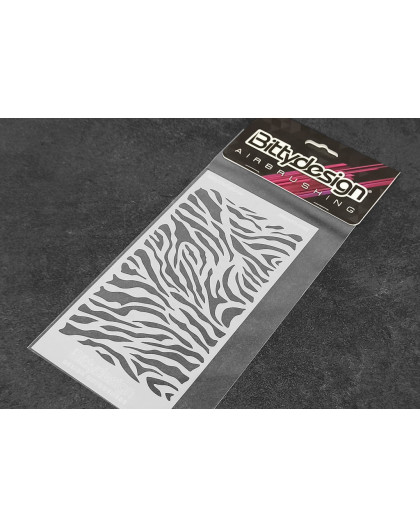 Pochoir Zebra - BITTYDESIGN - BDSTC-016