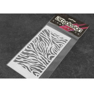 Vinyl stencil - Zebra - BITTYDESIGN - BDSTC-016