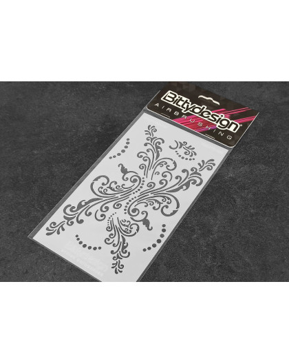 Vinyl stencil - Floreal - BITTYDESIGN - BDSTC-020