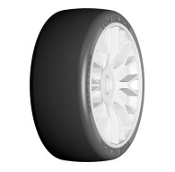 GT 1/8 T04 Slick XM2 (SSoft) on RIGID wheels (2) - GRP - GTJ04-XM2