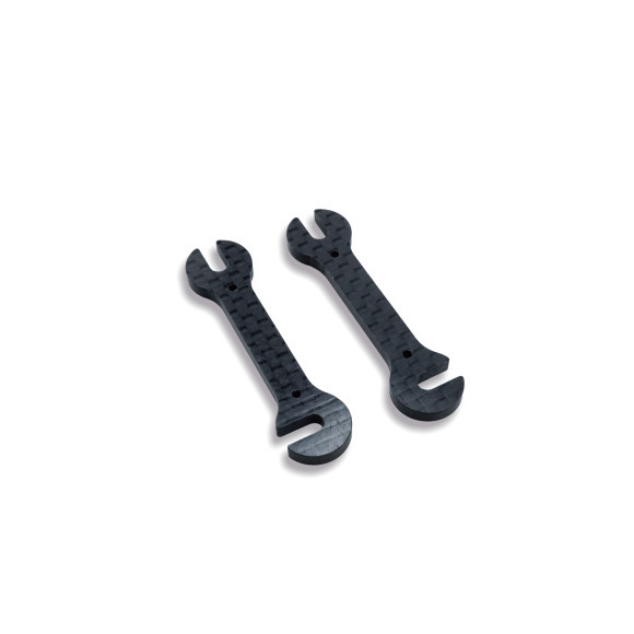 X10 Cale de hauteur carbone 2.5mm (2) - XRAY - 372296
