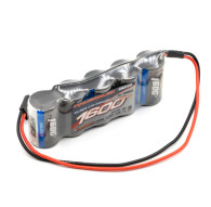Xtec RX-pack Straight 2/3A NiMh 1600mAh - 6.0V - NOSRAM - 999603