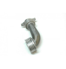 Coude d'échappement .12 90 degrés - Black - MAX POWER - MX01299