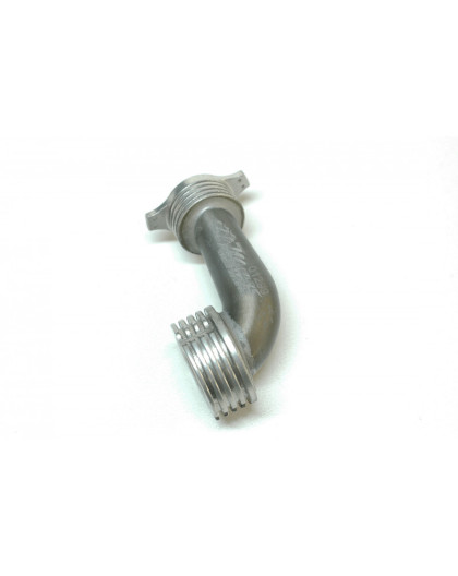 Coude d'échappement .12 90 degrés - Black - MAX POWER - MX01299