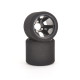 Pneus mousse 1/12 arrière 30SH - 46mm (2) - CONTACT - JT2-30RA
