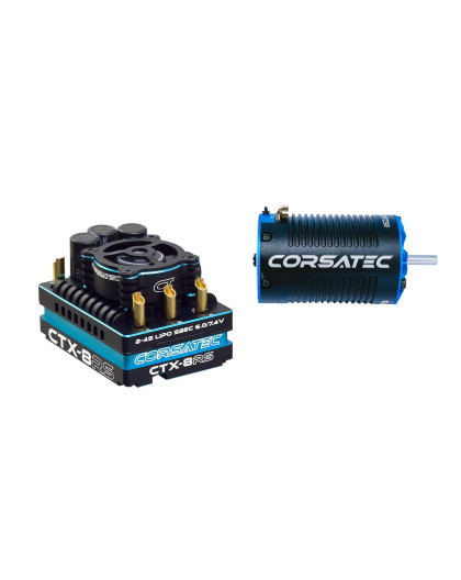 Combo Variateur 1/8 Pro 250A + Moteur 2100kv - CORSATEC