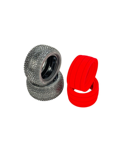 Crunch 2.0 Rear 2WD/4WD + inserts - Orange (2) - 6MIK - TI105O