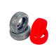 Pneus Crunch 2.0 avant 4WD + inserts - Vert (2) - 6MIK - TI106V