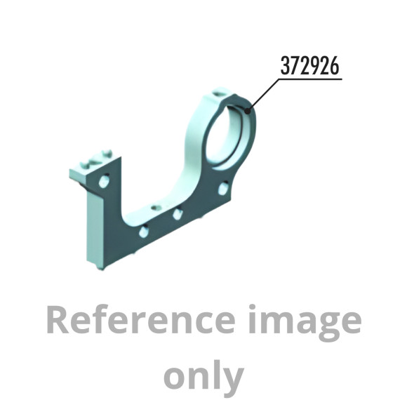 X1 ALU 3S SUSPENSION REAR BULKHEAD - LEFT - XRAY - 372926