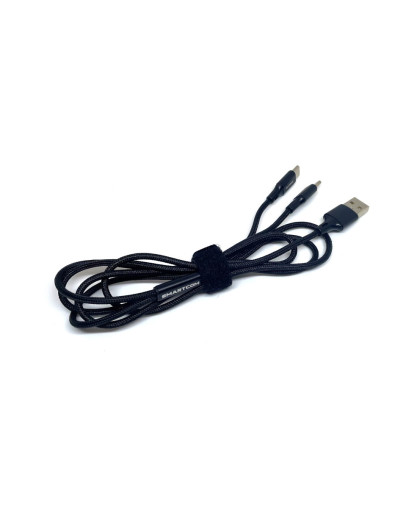 Dual Ouput Charging Cable - Smart-Com - SCH-A8356