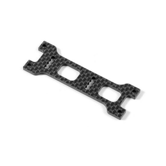 X1 GRAPHITE REAR BULKHEAD BRACE - 373031 - XRAY