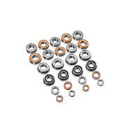 Bearing Set (Associated RC8 B4.1E) 26pcs. - T-WORKS - BBS-RC8B4.1E