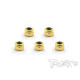 Ecrous Nylstop M4 GOLD (5) - T-WORKS - GSS-4LN