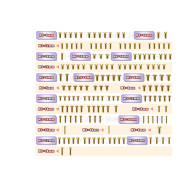 Gold Steel Screw Set 158pcs. (For Xray XB8'23) - T-WORKS - GSS-XB8'23