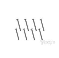 3mmx25mm Hex BHC Screw (8pcs) - T-WORKS - NSS-325B