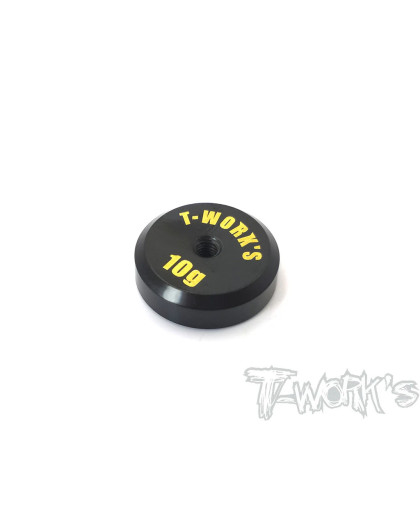 Poids d'Équilibrage Noir LCG (10g) (la pièce) - T-WORKS - TA-067L