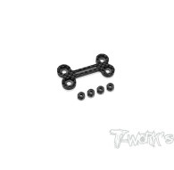 Graphite Wing Mount One Piece Adapter (RC8B4) - T-WORKS - TO-328-A