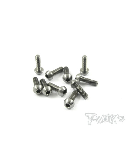 Vis titane 3x10 BHC (10) - T-WORKS - TSS-310B