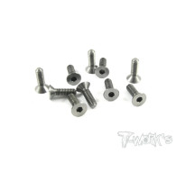 Vis titane 3x10 FHC (10) - T-WORKS - TSS-310C
