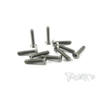 Vis titane 3x16 FHC (10) - T-WORKS - TSS-316C