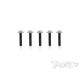 3mm x 18mm 64 Titanium Hex. UFO Screw 5pcs. - T-WORKS - TSS-318U-5
