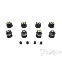 Kit de Repérage Carrosserie Alu (Noir) - T-WORKS - TT-020-BK