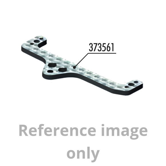 X1 CARBON 3S REAR POD UPPER PLATE - XRAY - 373561