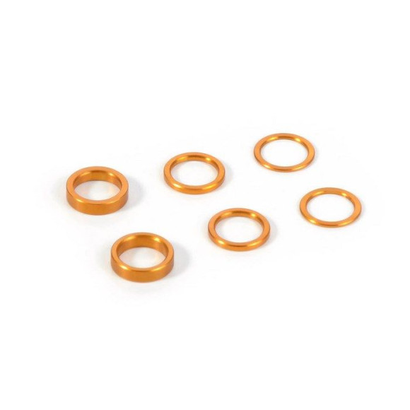 Jeu de rondelles alu orange (0.5-1.0-2.0) - XRAY - 375090-O