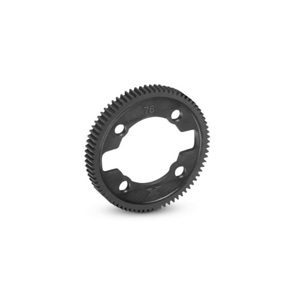 Composite Gear Diff Spur Gear - 76T / 64P - XRAY - 375776