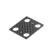 Plaque carbone pour support de triangle avant 1mm - XRAY - 322309