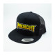 PROCIRCUIT ORIGINAL SNAPBACK CLASSIC TRUCKER CAP BLACK - PC0014 - PRO