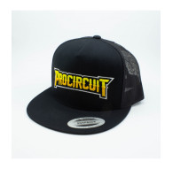 PROCIRCUIT ORIGINAL SNAPBACK CLASSIC TRUCKER CAP BLACK - PC0014 - PRO