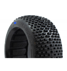 Pneus H-Block v2 C4 (Hard) avec inserts (2) - PROCIRCUIT - PCT2001-C4