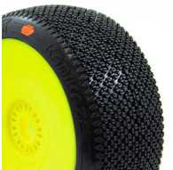 KAMIKAZE v2 BUGGY C3 (MEDIUM) PRE-MOUNTED YELLOW (2pcs.)
