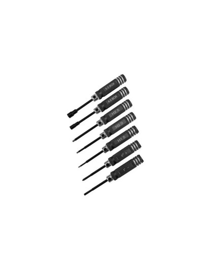 Set d'outils Mini (x7) - RC PARTS - RC1104