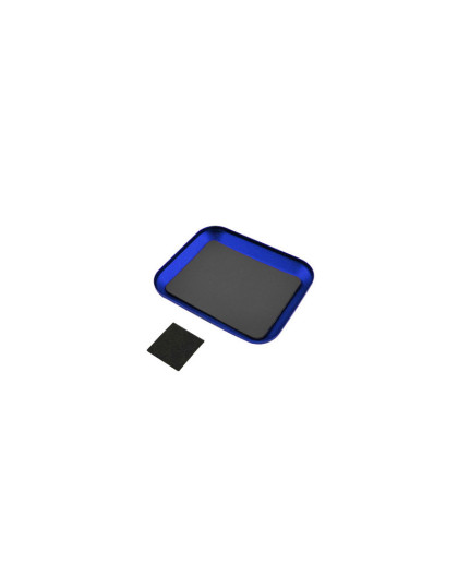 Plateau visserie magnétique Bleu - RC PARTS - RC14003-BLU