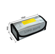 LIPO SAFETY BAG 185x75x60mm - RC PARTS - RC15022