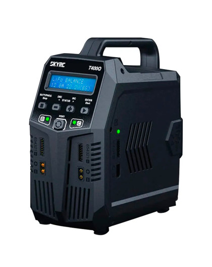 CHARGER T400Q LIPO 1-6S 4X100W 240VAC - SKYRC - SK100189