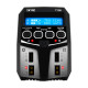 CHARGER T100 DUO LIPO 2-4S 0.1-5A 2X50W 240VAC - SKYRC - SK100162